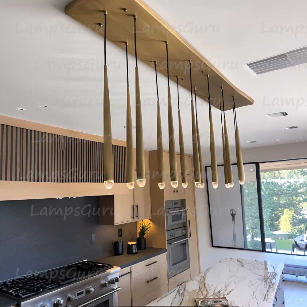 LG Aquita Linear Chandelier 60"