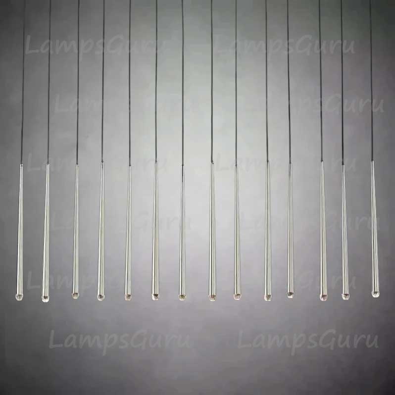 Aquitainey Linear Chandelier 72"