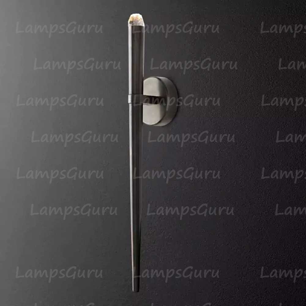 Aquitainey Modern Torch Wall Sconce