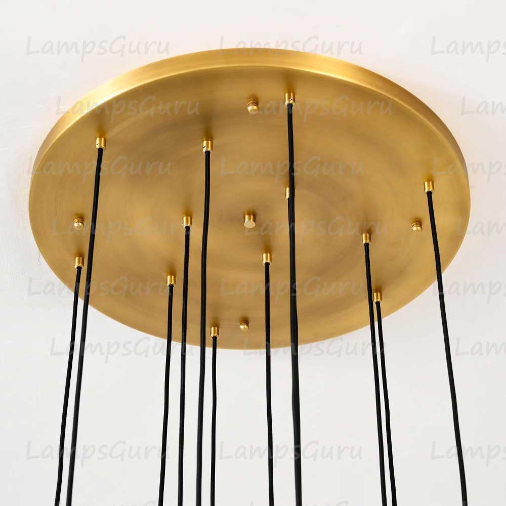 Aquitainey Round Chandelier 18"