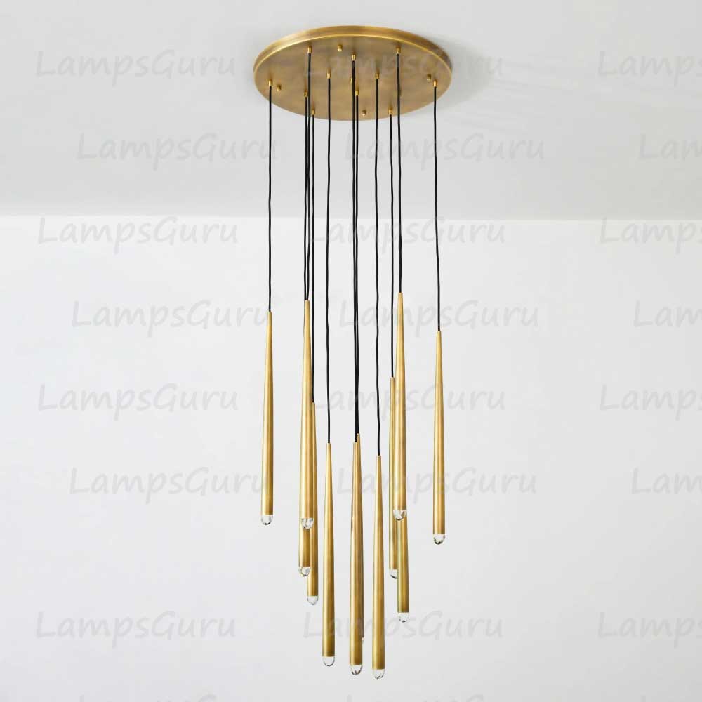 Aquitainey Round Chandelier 24"