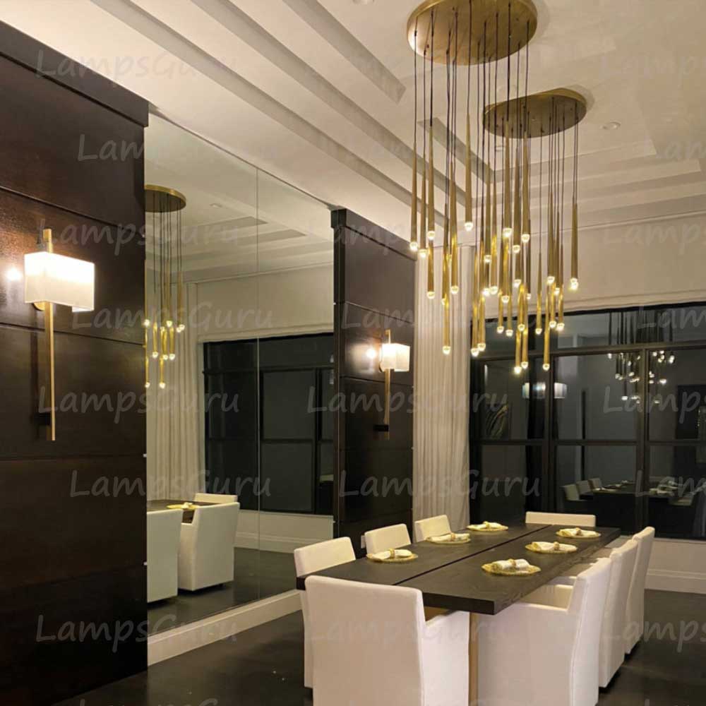 Aquitainey Round Chandelier 30"