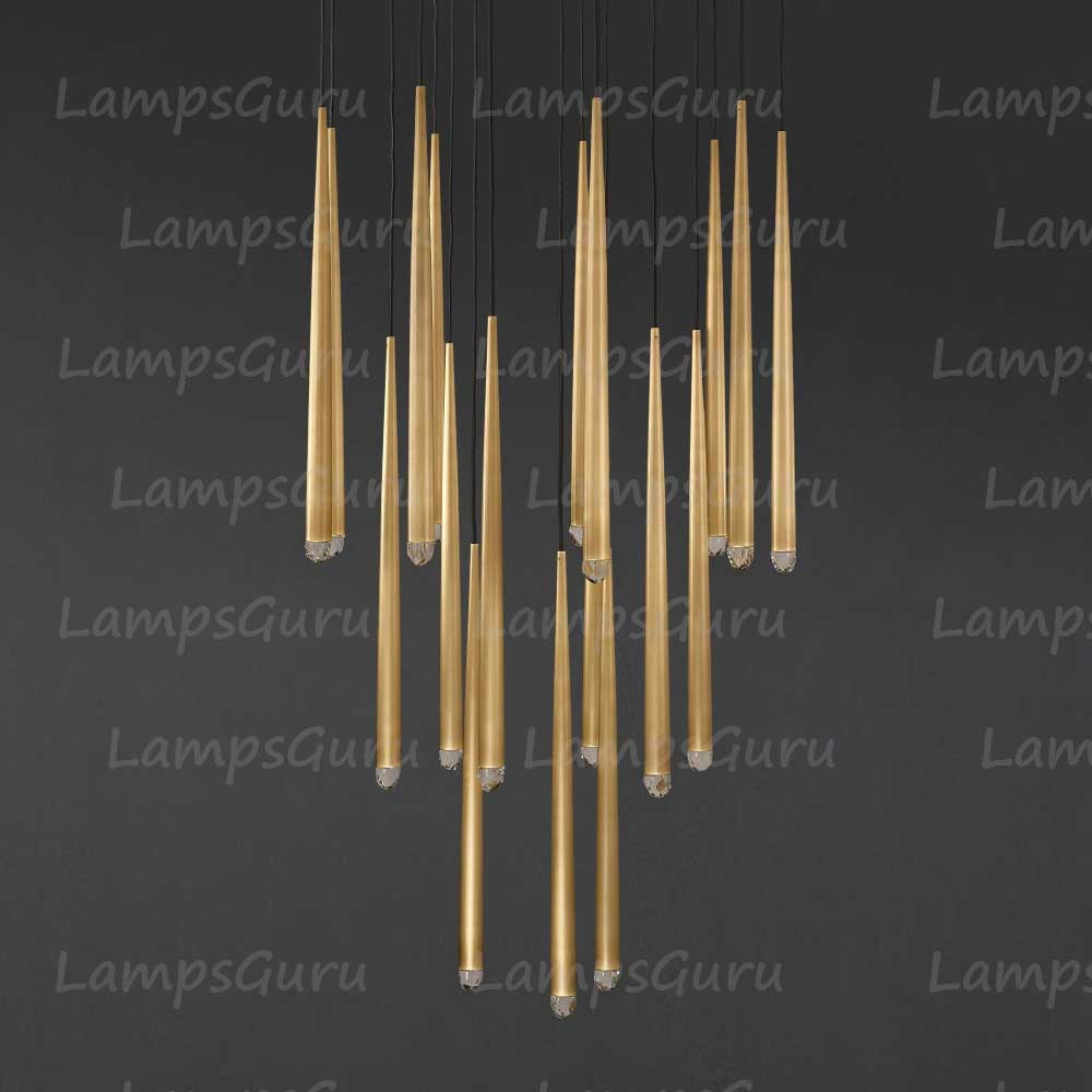 Aquitainey Round Chandelier 30"