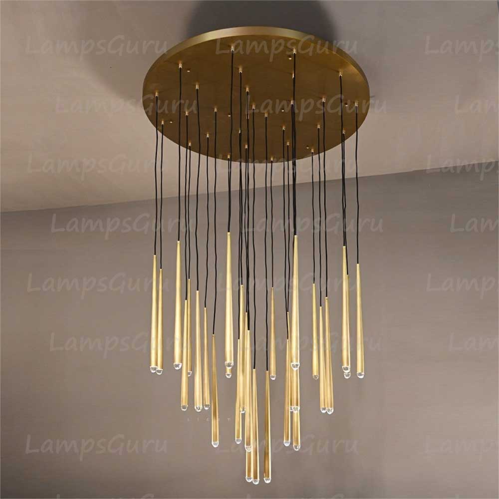 LG Aquita Round Chandelier 48"