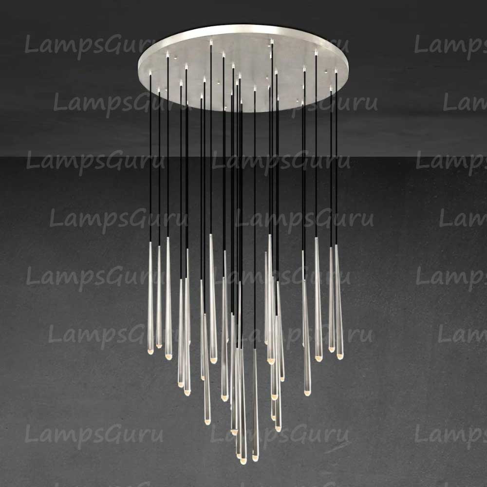LG Aquita Round Chandelier 48"
