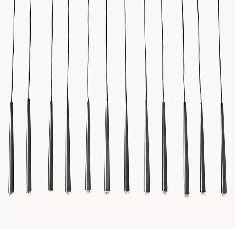 Aquitainey Linear Chandelier 60"