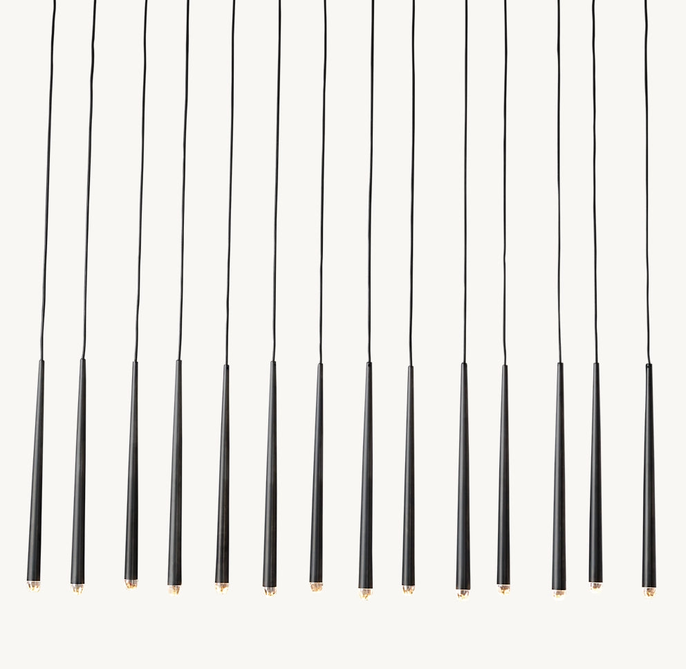 Aquitainey Linear Chandelier 72"