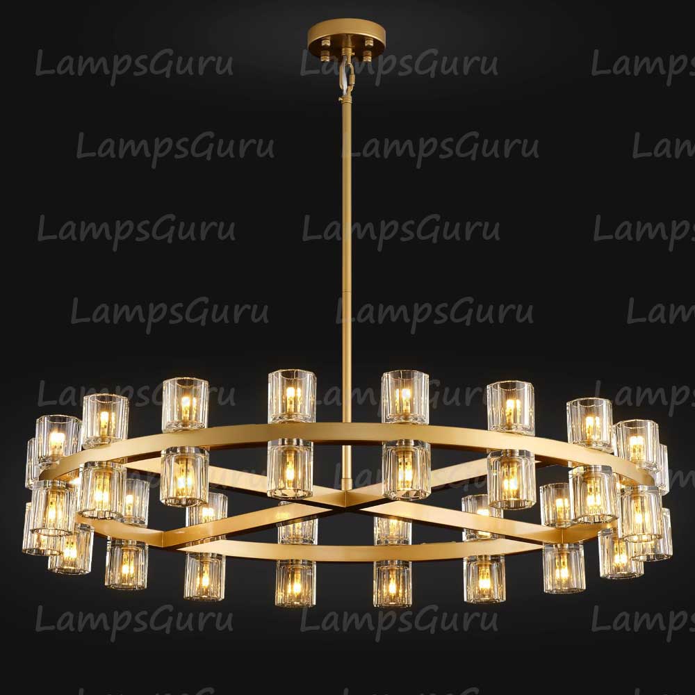 Arcachona LED Round Chandelier 36"