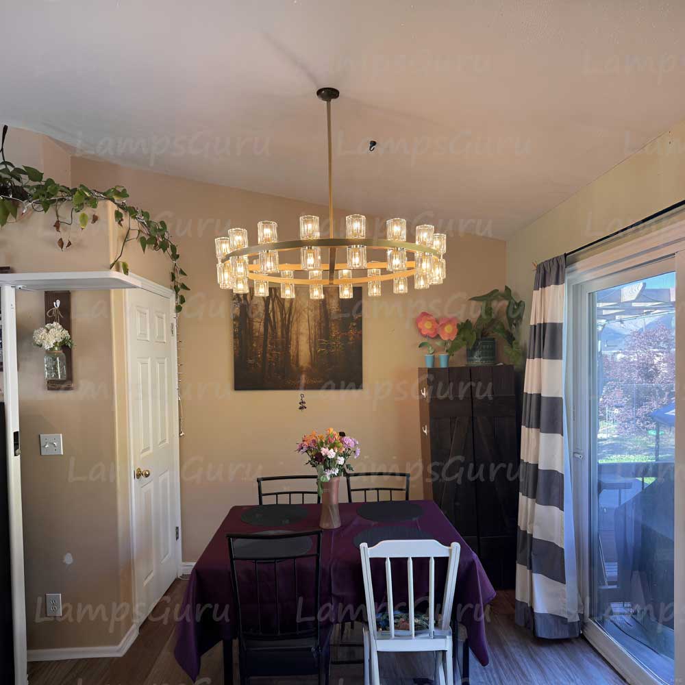 Arcachona LED Round Chandelier 36"
