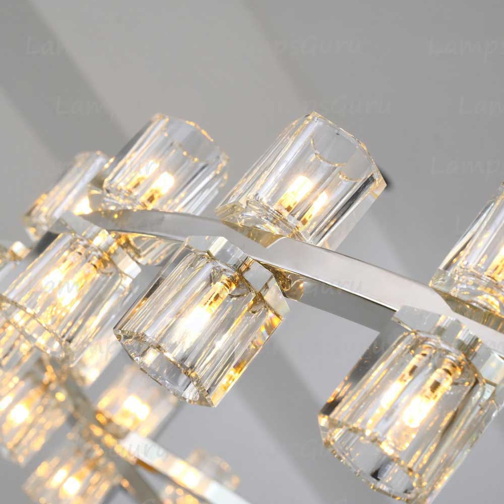 Arcachona LED Round Chandelier 48"