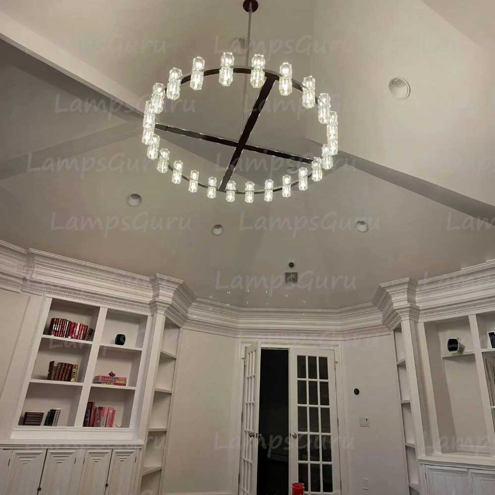Arcachona LED Round Chandelier 48"