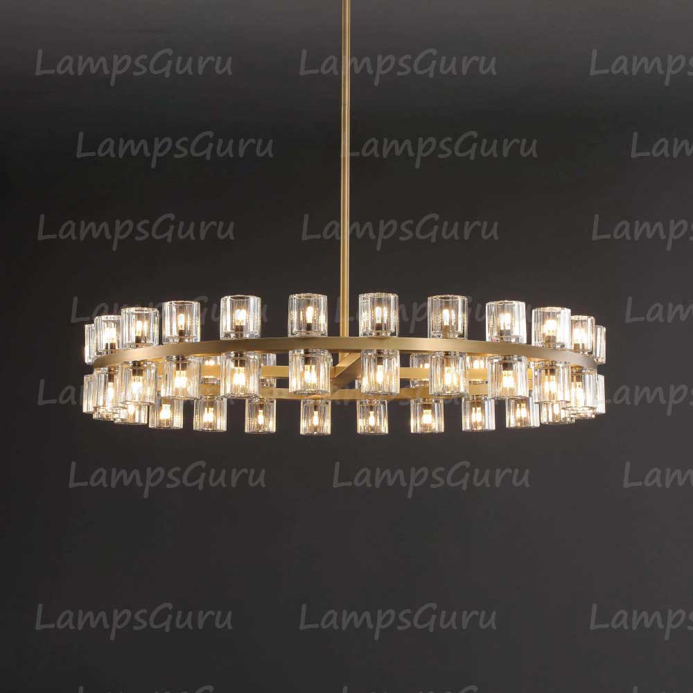 Arcachona LED Round Chandelier 48"