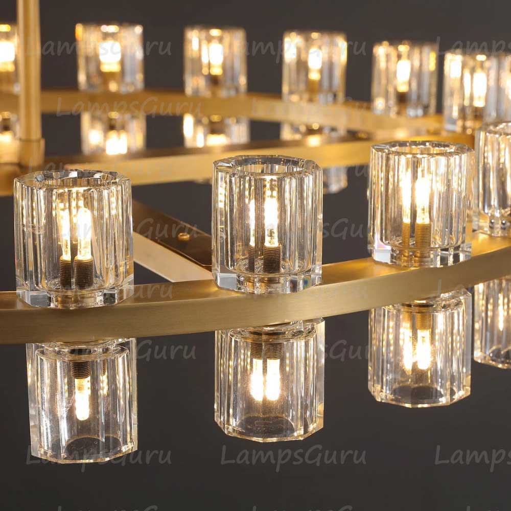 Arcachona LED Round Chandelier 48"
