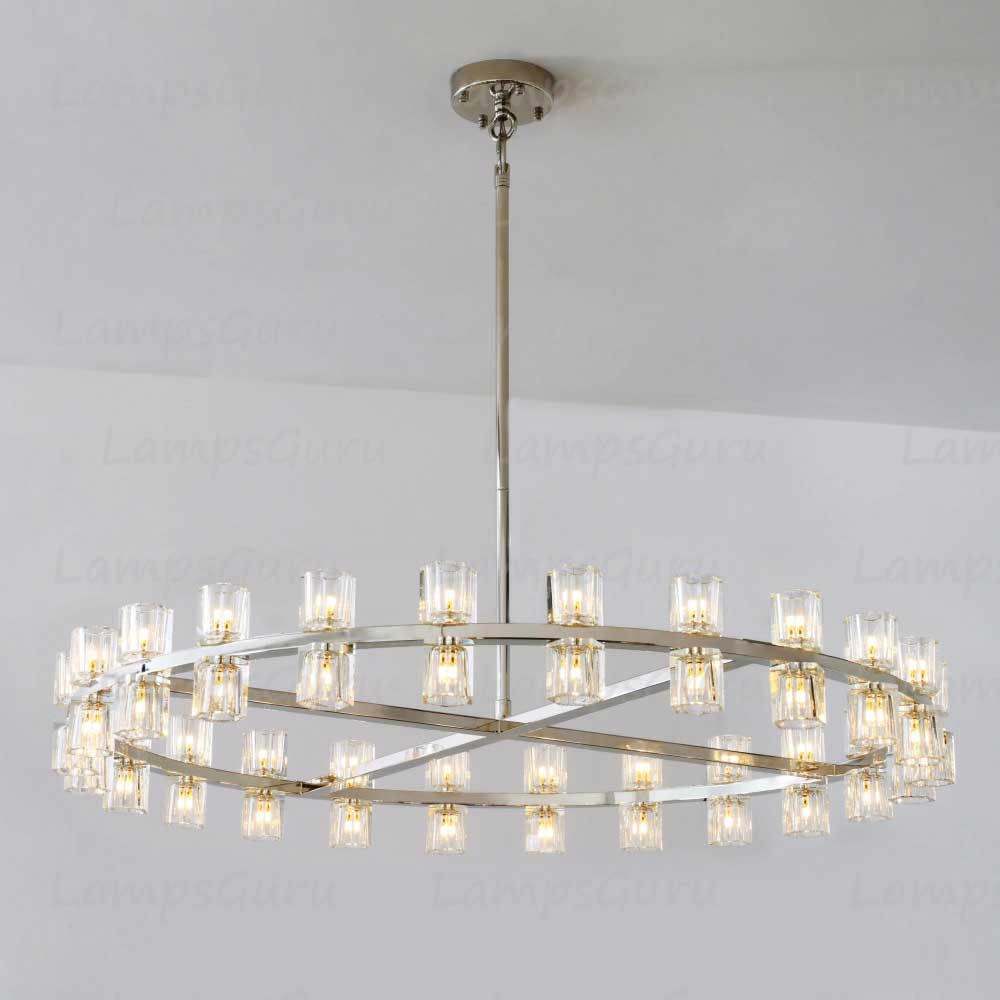 Arcachona LED Round Chandelier 48"