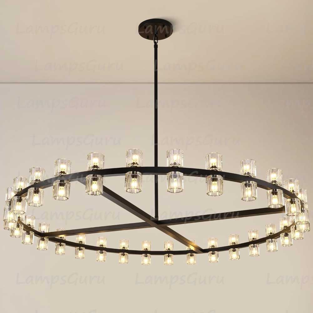 Arcachona LED Round Chandelier 60"