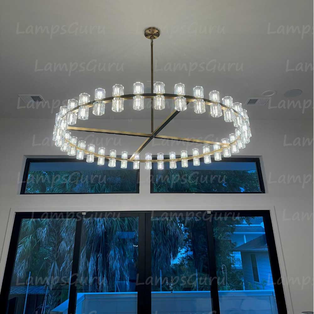 Arcachona LED Round Chandelier 60"