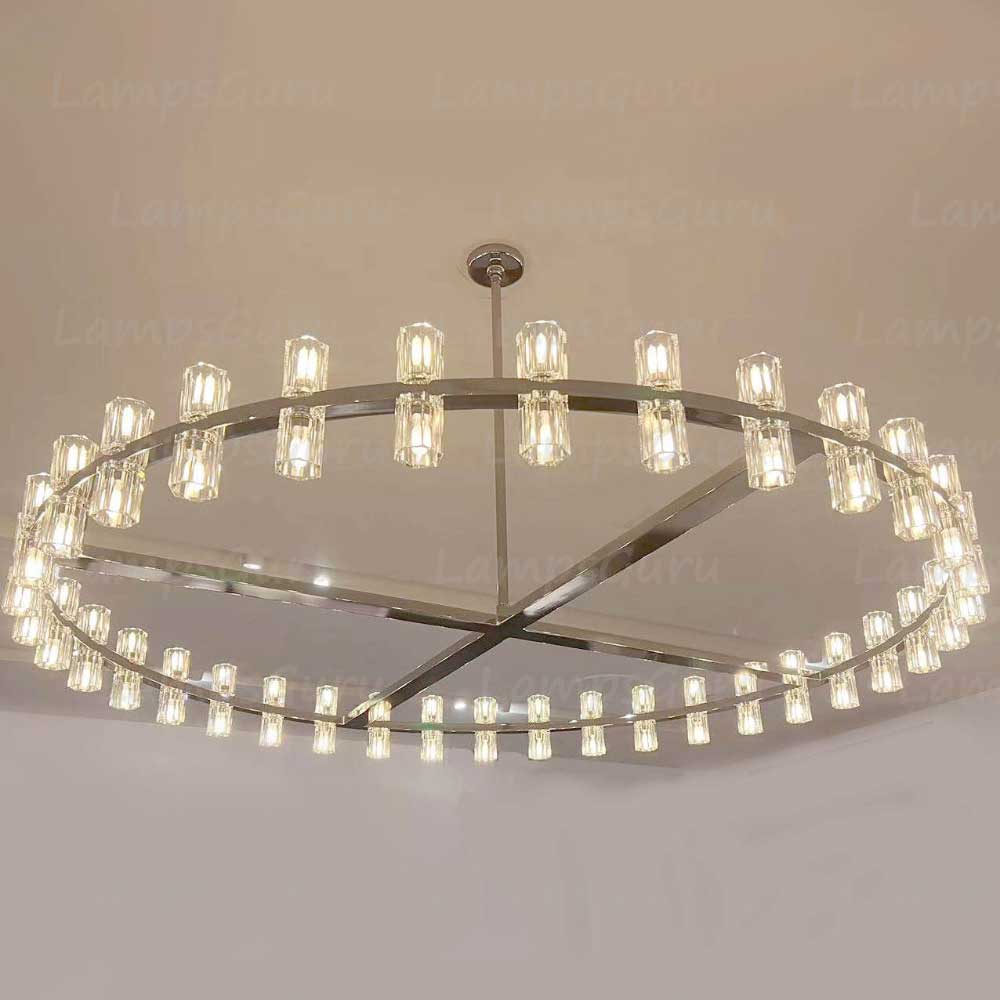 Arcachona LED Round Chandelier 60"