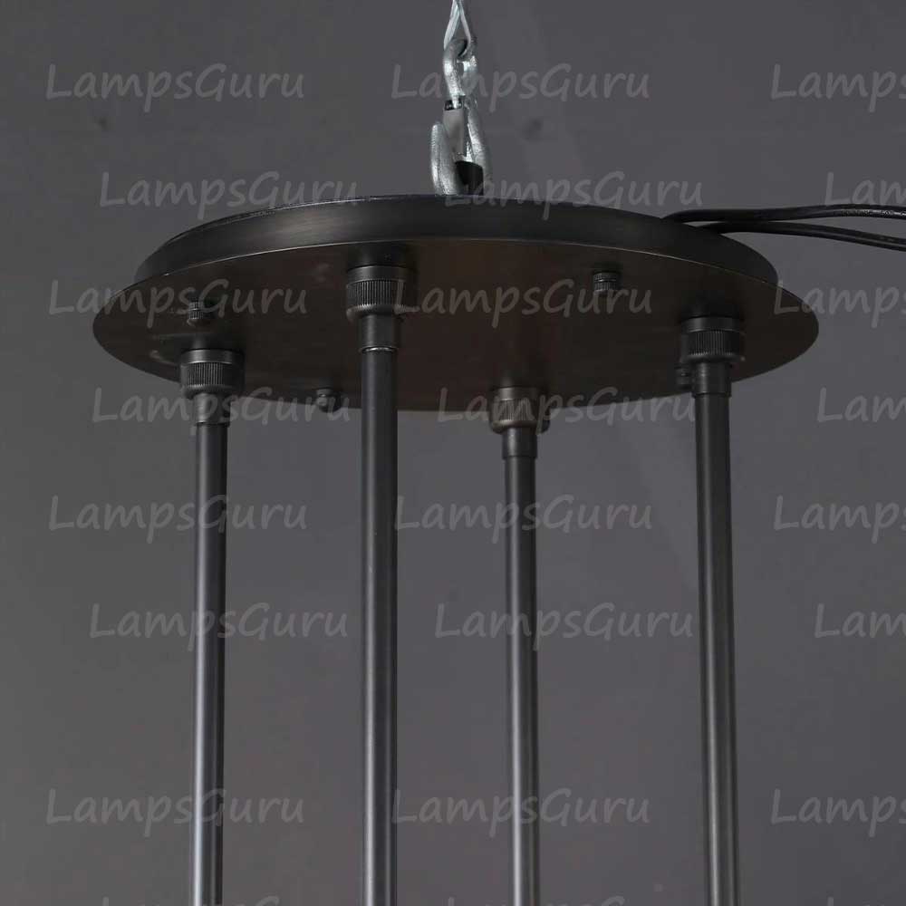 Arcachona LED Round Two Tier Chandelier 60"