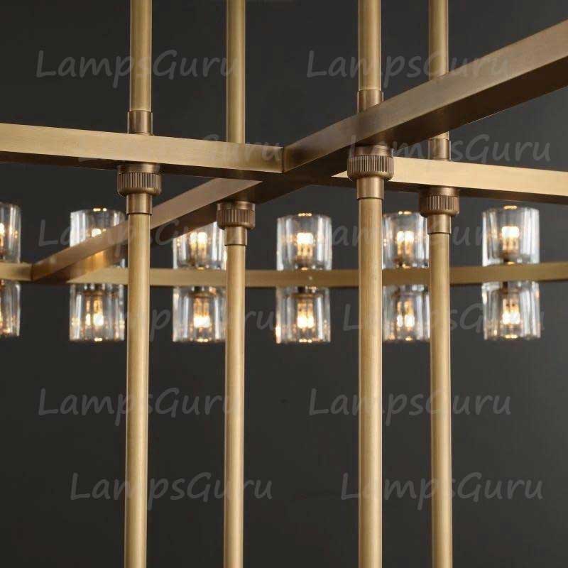 Arcachona LED Round Two Tier Chandelier 60"