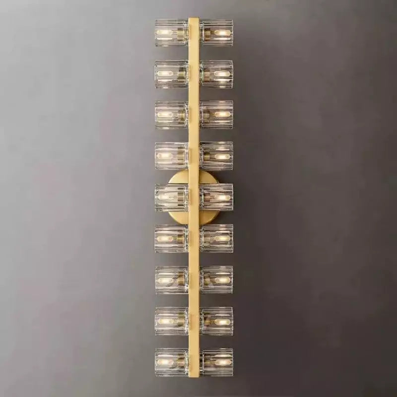 Arcachona Glass 18 Lights Wall Sconce