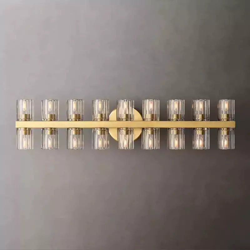 Arcachona Glass 18 Lights Wall Sconce