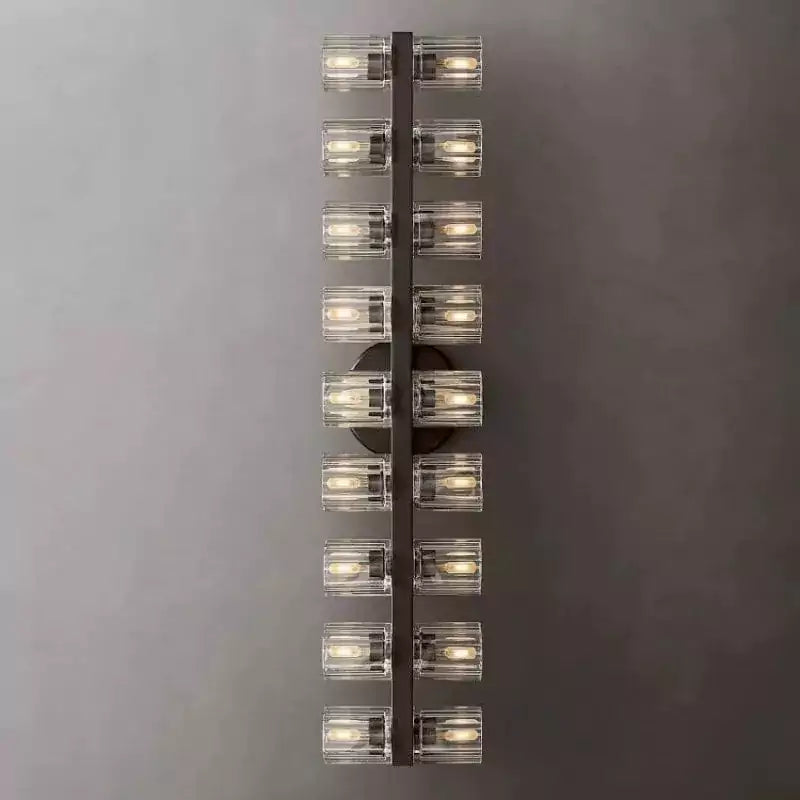 Arcachona Glass 18 Lights Wall Sconce