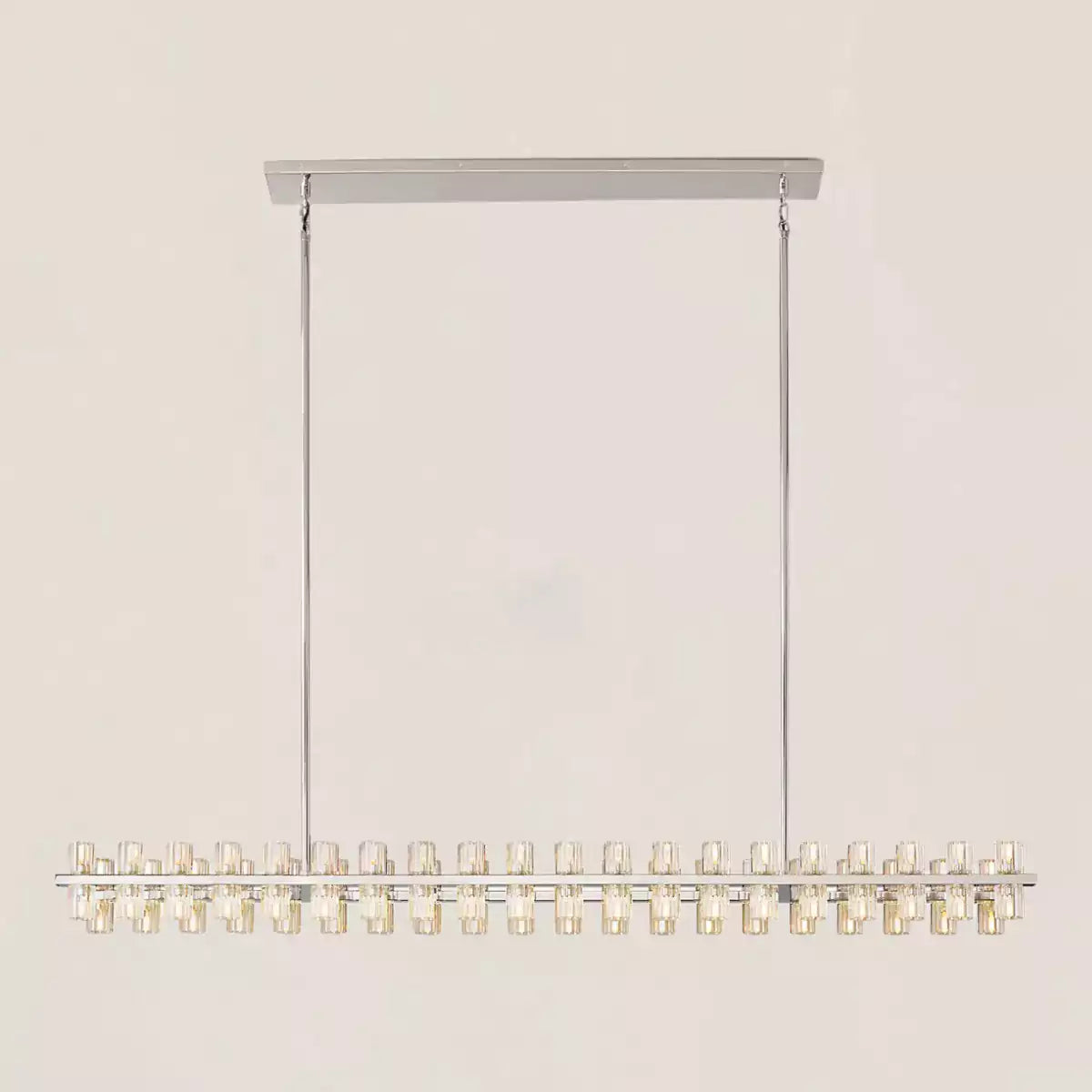 Arcachona LED Rectangular Chandelier 72"