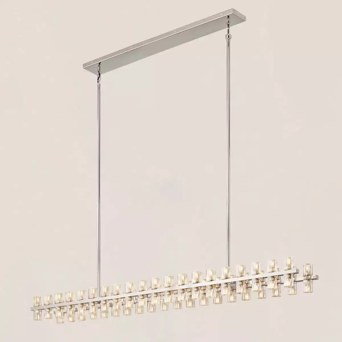Arcachona LED Rectangular Chandelier 72"