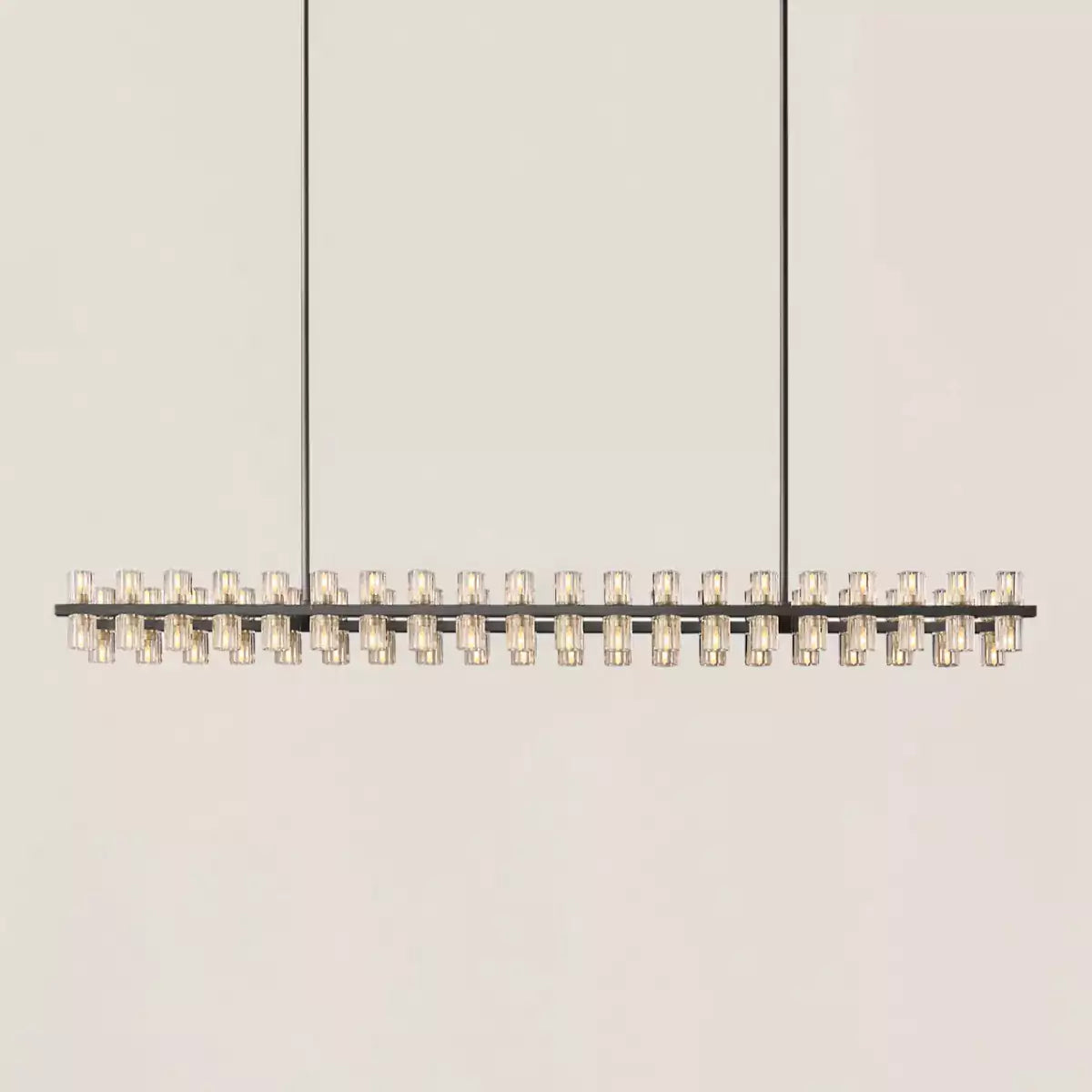 Arcachona LED Rectangular Chandelier 72"