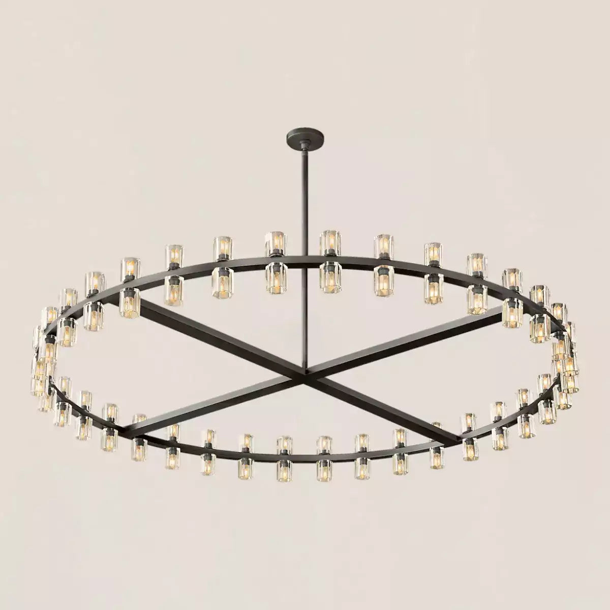 Arcachona LED Round Chandelier 60"