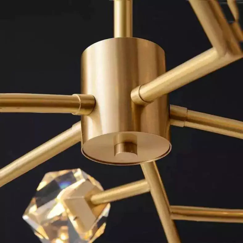 Avondale Faceted Oval Chandelier
