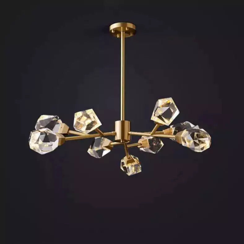 Avondale Faceted Oval Chandelier
