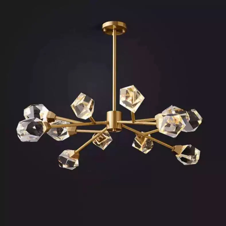 Avondale Faceted Oval Chandelier