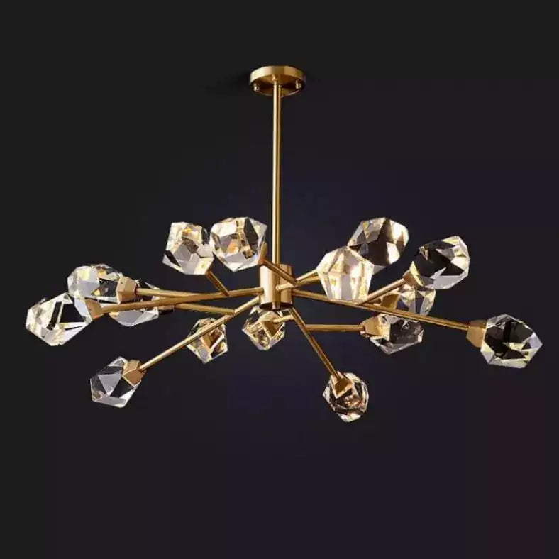 Avondale Faceted Oval Chandelier