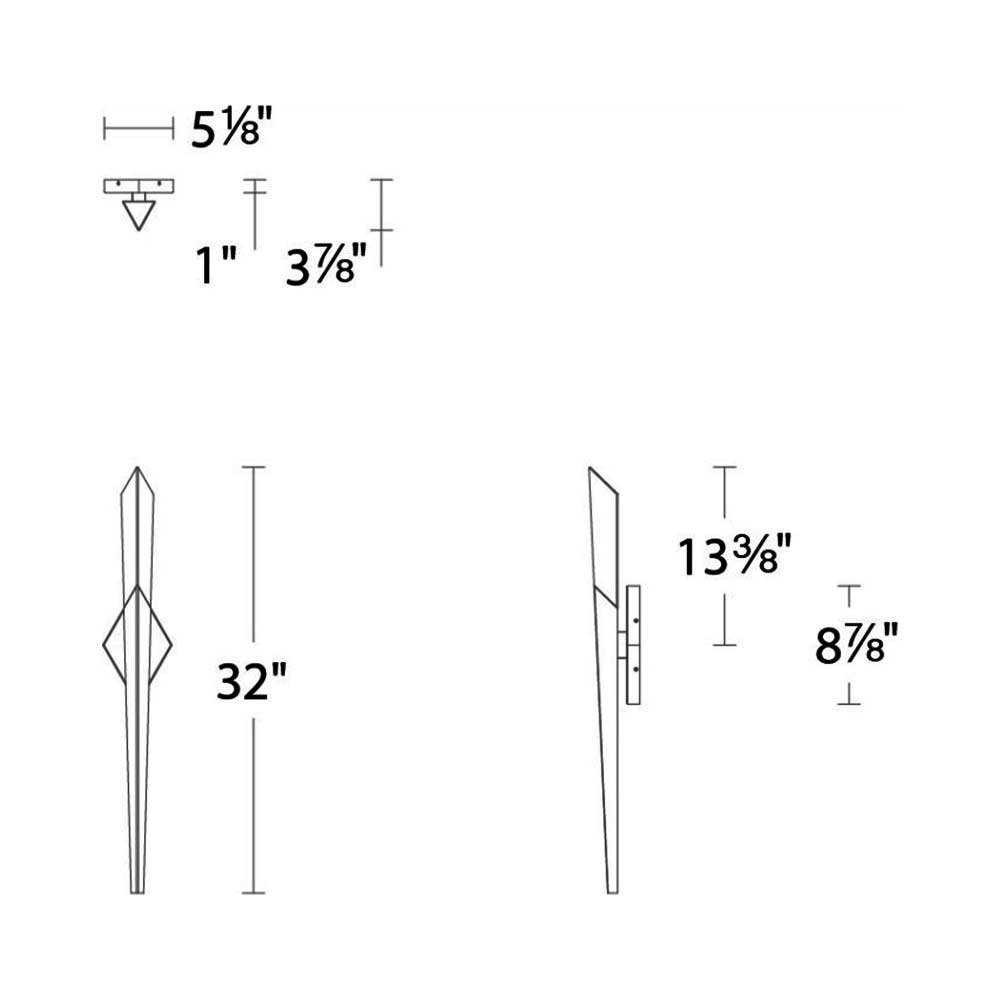 Axel 1-Light Wall Light