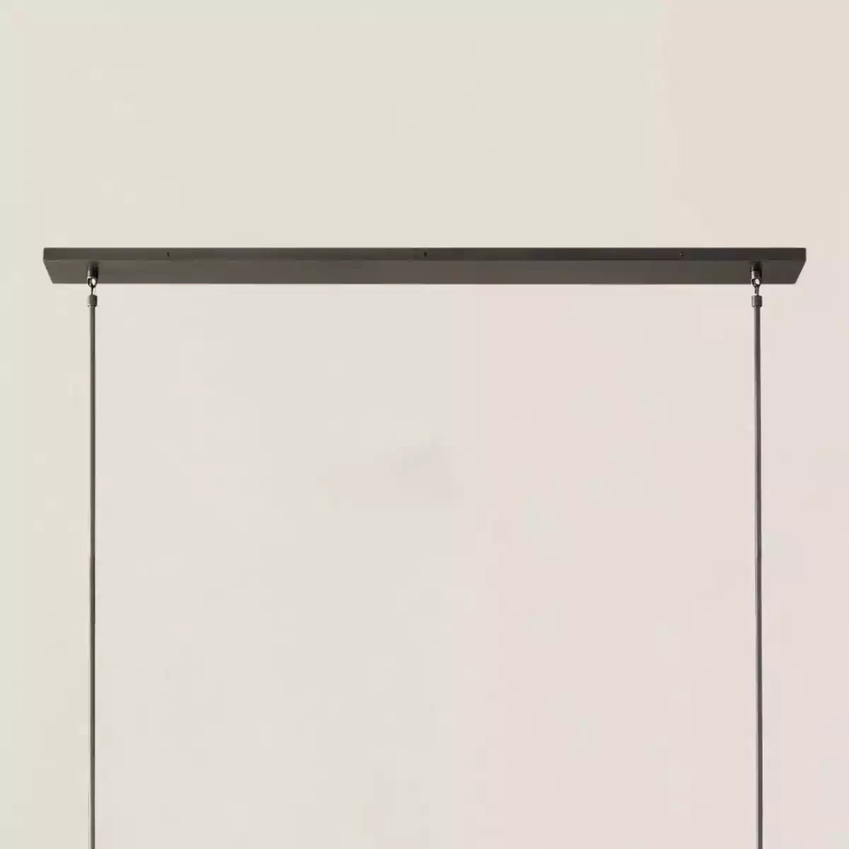Boule Crystal Clear Glass Linear Chandelier 48"