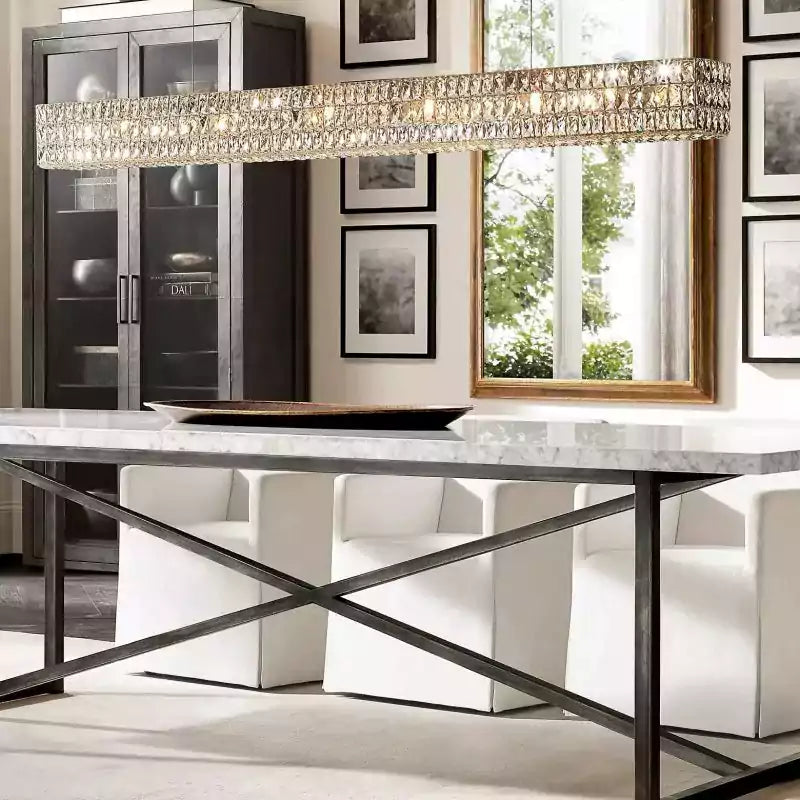 Bayview Crystal Linear Chandelier