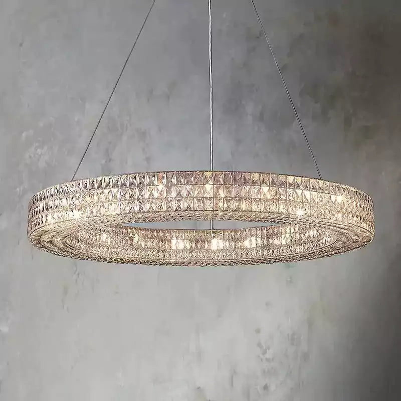 Bayview Crystal Round Chandelier
