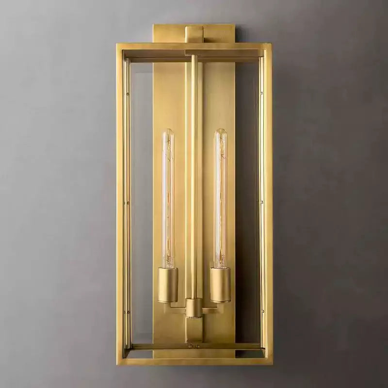 Beckmana Square Wall Sconce 28"