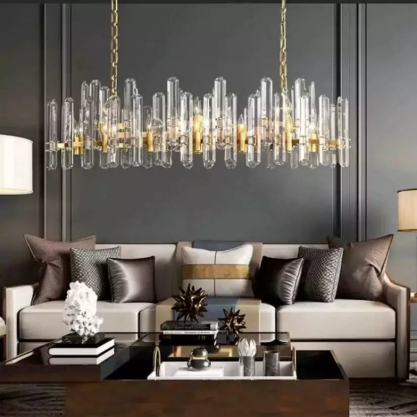 Bonningtona Linear Chandelier 72"