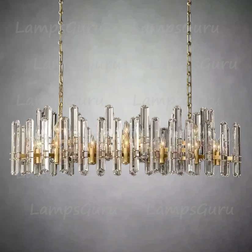 Bonningtona Linear Chandelier 54"