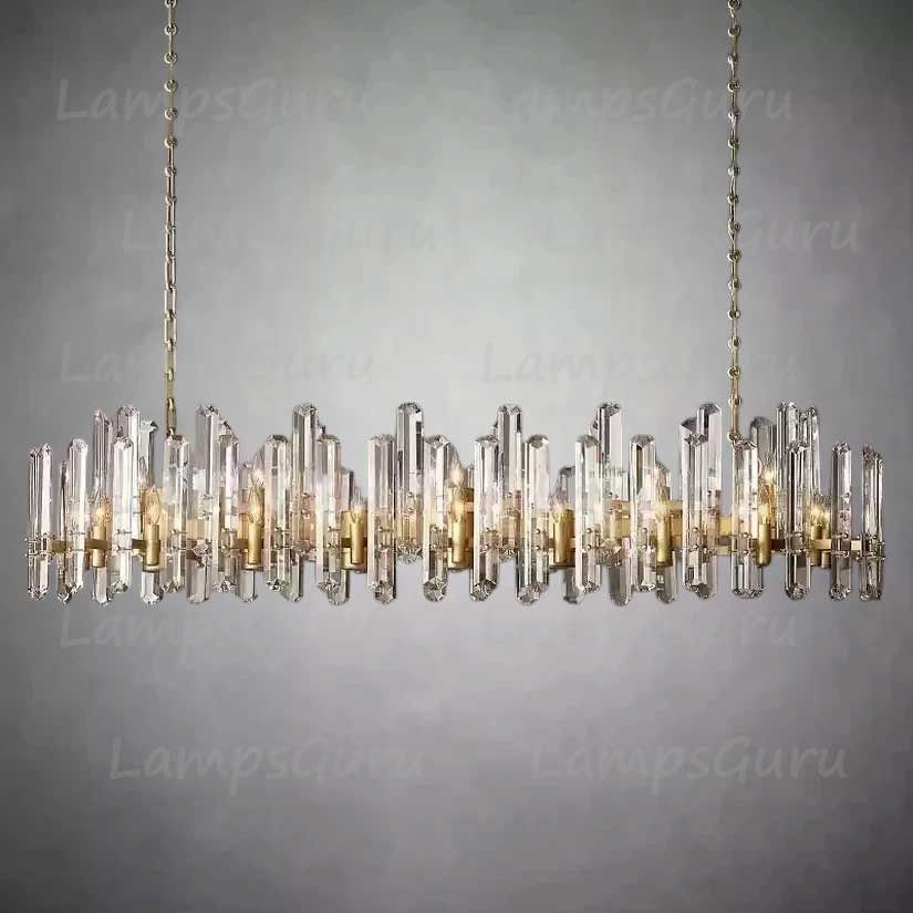 Bonningtona Linear Chandelier 72"
