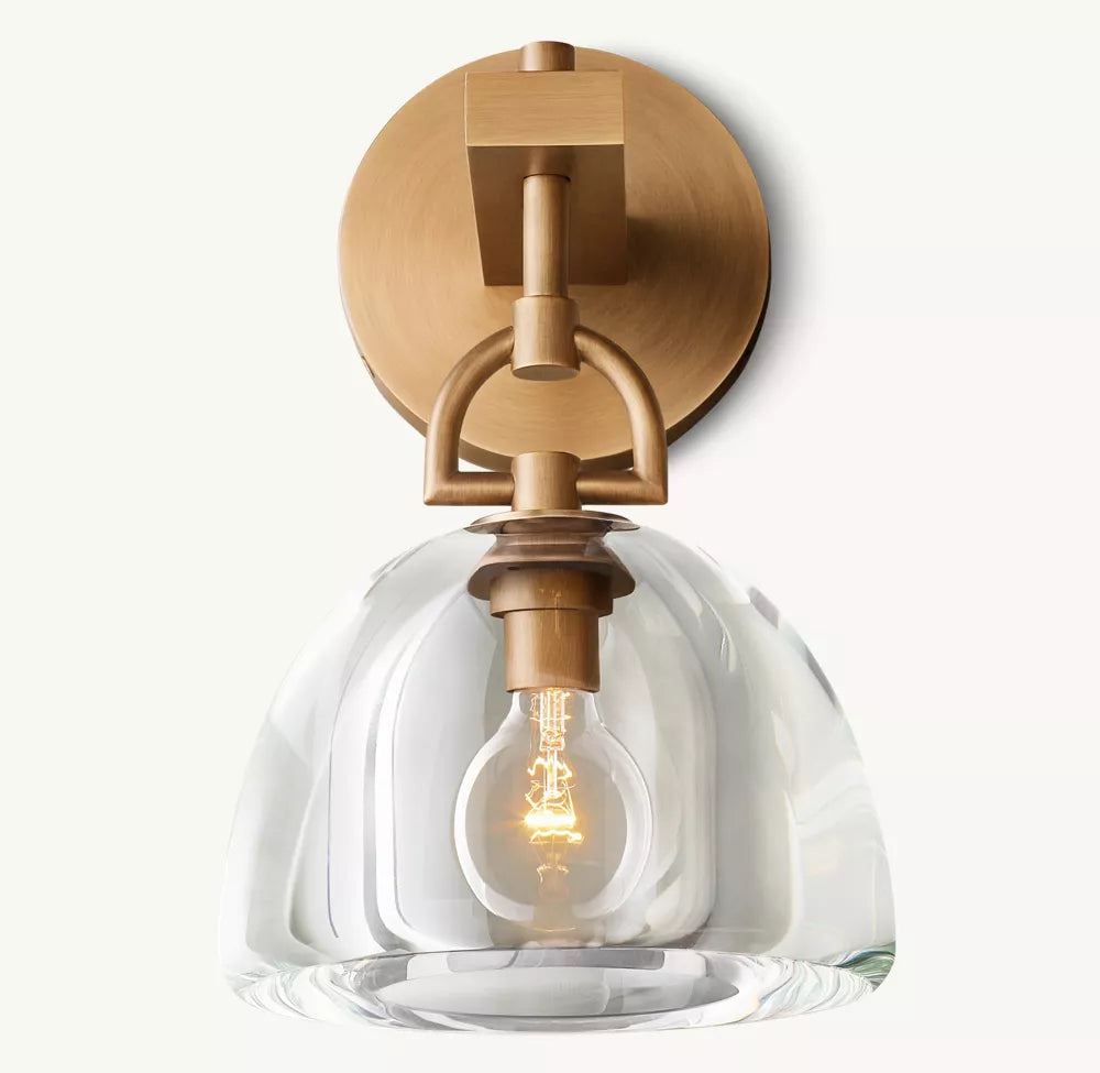 Botanisty Dome Crystal Sconce