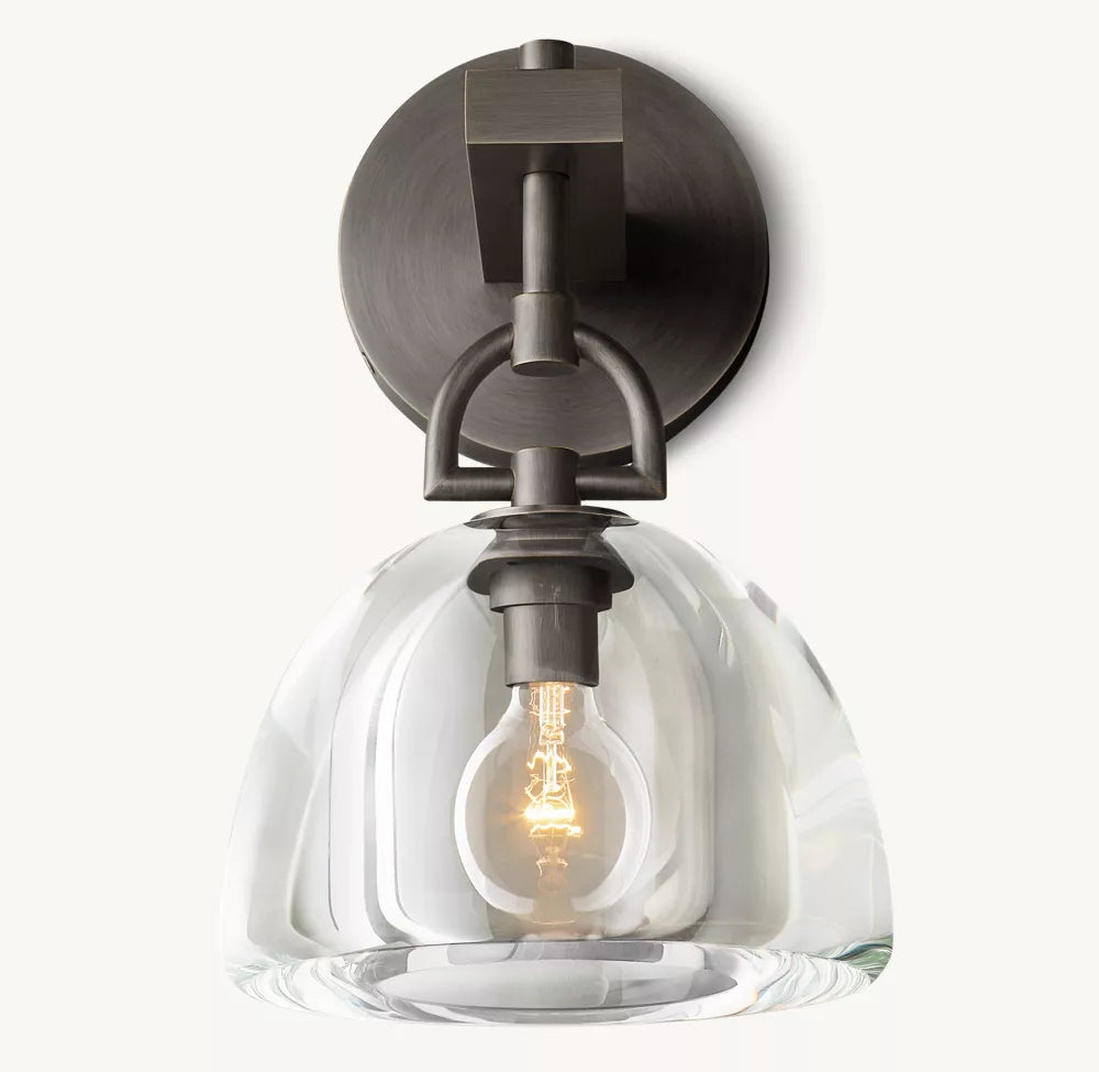 Botanisty Dome Crystal Sconce