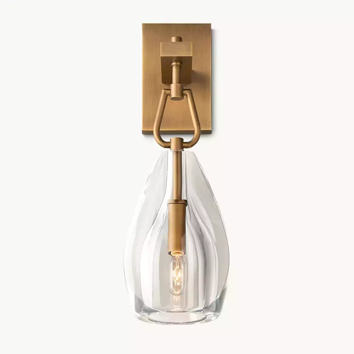 Botanisty Flute Crystal Sconce