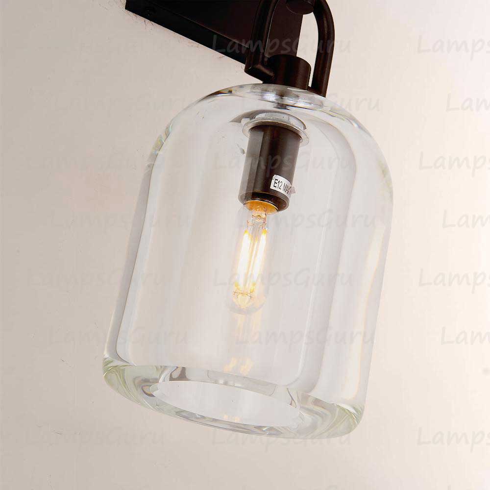 Botanisty Cloche Crystal Sconce