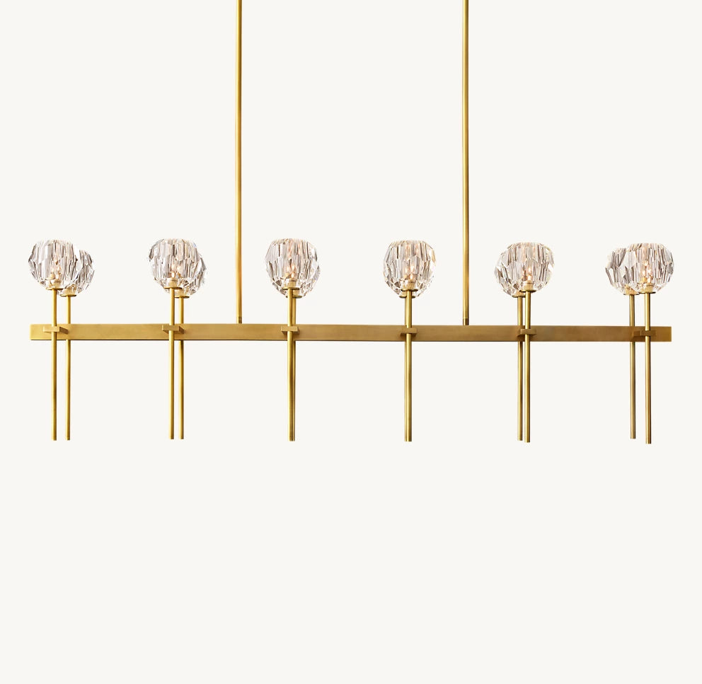 Boule Crystal Linear Chandelier