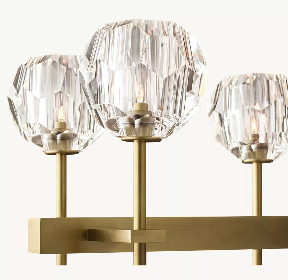 Boule Crystal Linear Chandelier