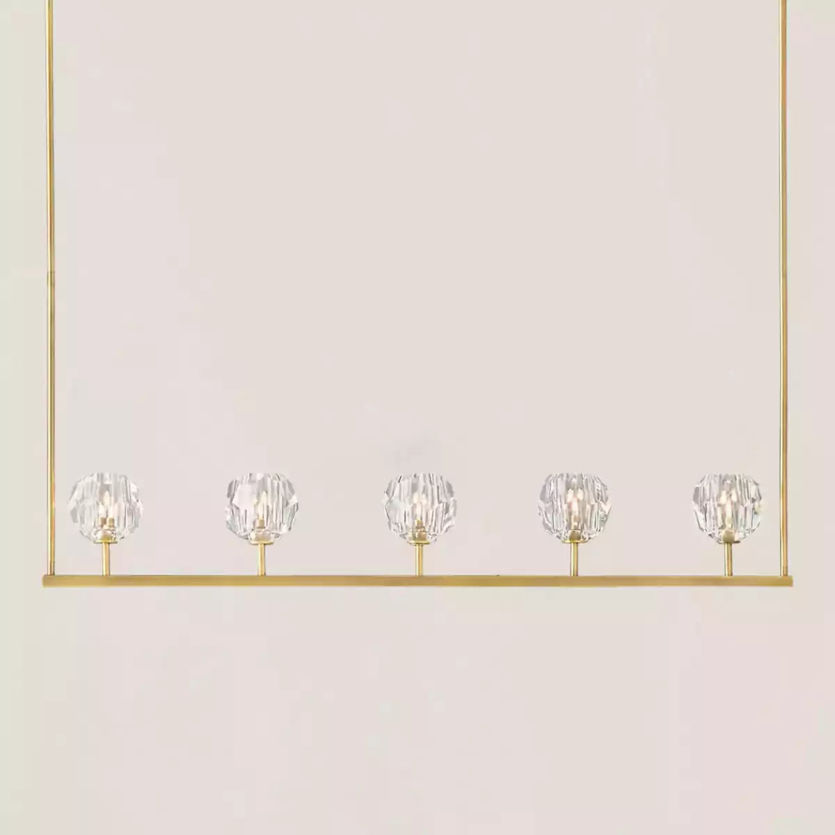 Boule Crystal Linear Chandelier