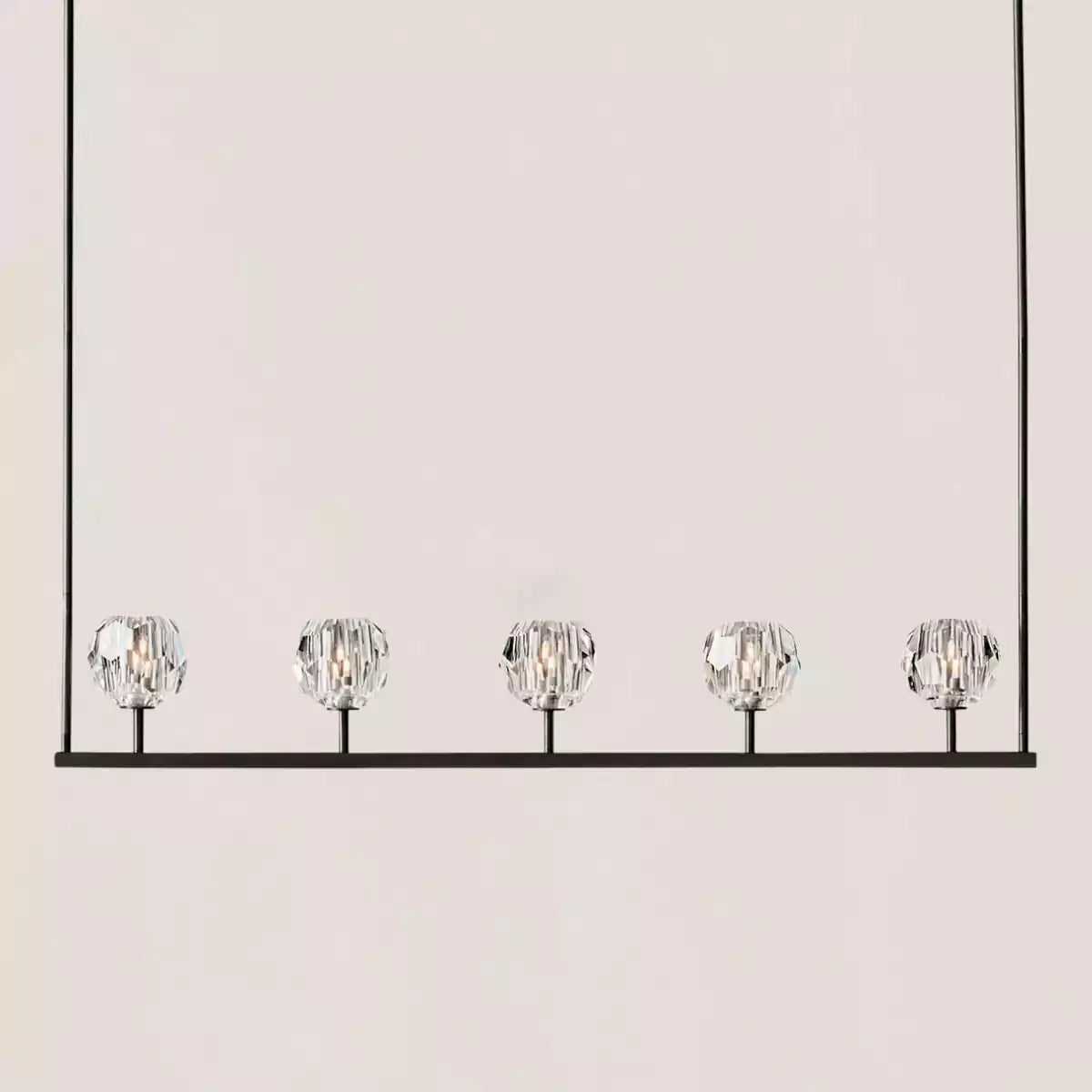 Boule Crystal Linear Chandelier